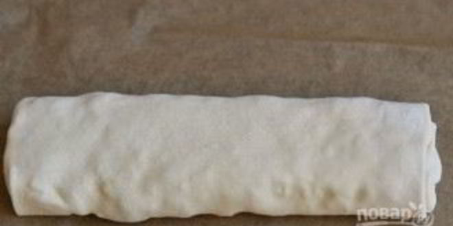 Рецепт штруделя с мясом