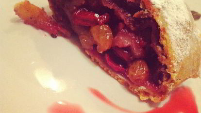 Рецепт Штруделя с вишней