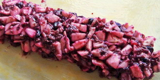 Рецепт штруделя с яблоками и голубикой