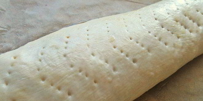 Рецепт штруделя с яблоками и голубикой