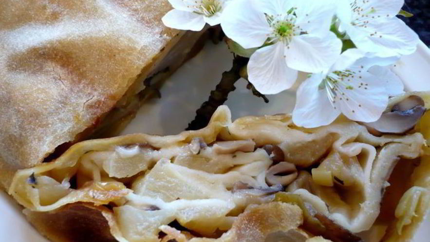 Рецепт штруделя с яблоками и грибами ирония судьбы