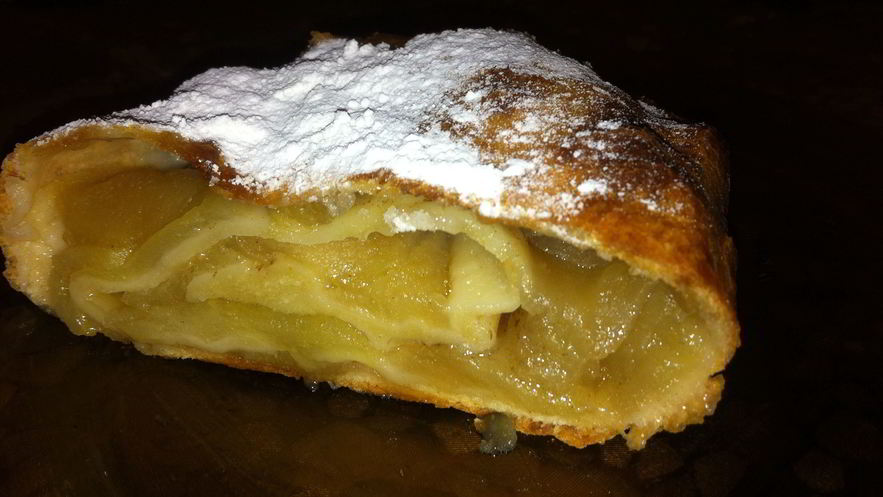 Рецепт штруделя с яблоками