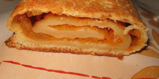 Рецепт штруделя с яблоком и тыквой