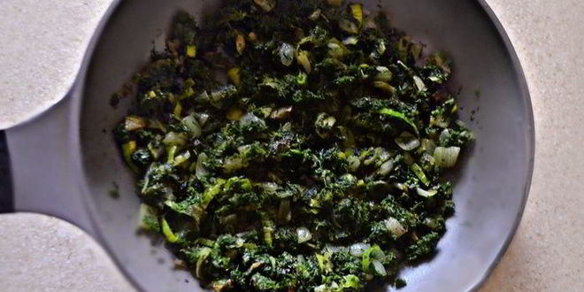 Рецепт штруделя со свеклой, сыром и шпинатом