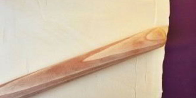 Рецепт штруделя яблочного из готового слоеного теста