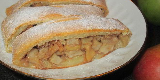 Рецепт венского штруделя из творожного теста