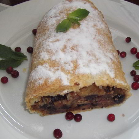 Рецепт Венского штруделя с яблоками