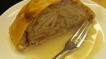 Рецепт Венского яблочного штруделя