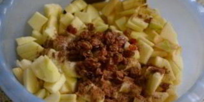 Рецепт яблочного штруделя из бездрожжевого теста