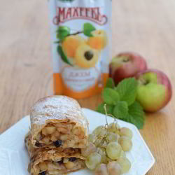 Рецепт Яблочного штруделя из лаваша