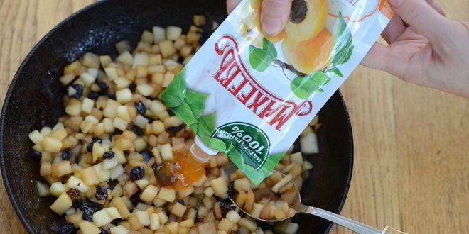 Рецепт яблочного штруделя из лаваша