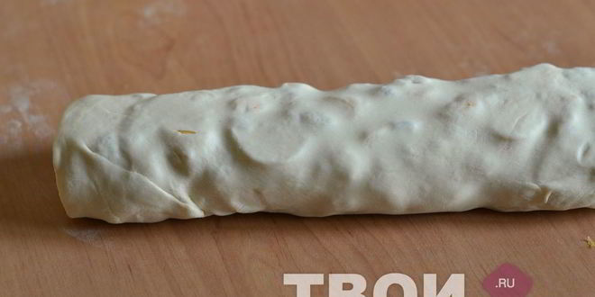 Рецепт яблочного штруделя из слоеного теста