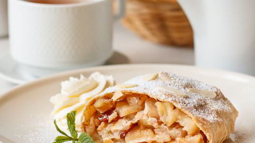 Рецепт яблочного штруделя