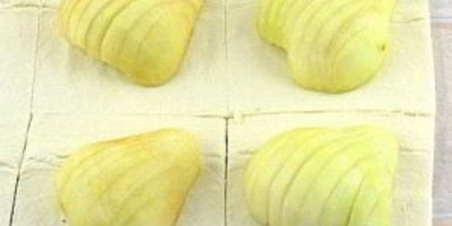 Рецепт слоек с грушей