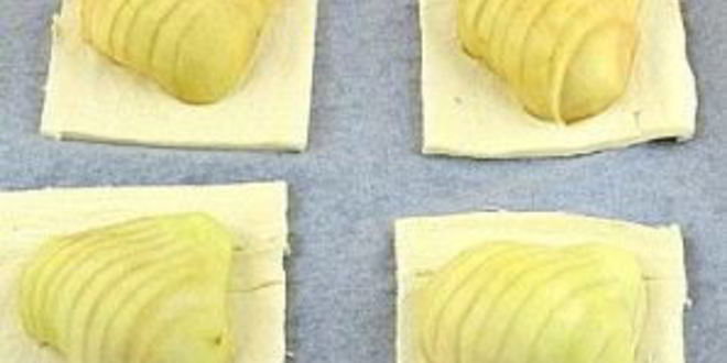 Рецепт слоек с грушей