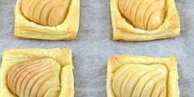 Рецепт слоек с грушей