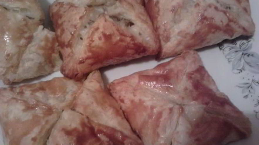 Рецепт слоек с курицей и картошкой