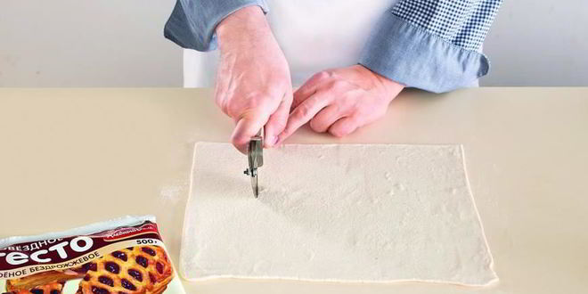 Рецепт слоек с щавелем