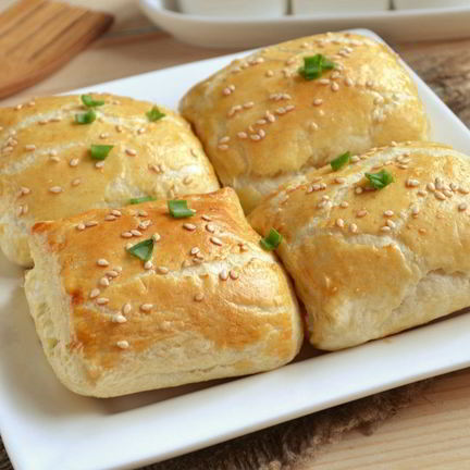Рецепт Слоек с сыром из готового слоеного теста