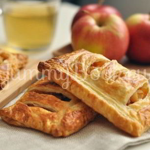 Рецепт Слоек с яблоками