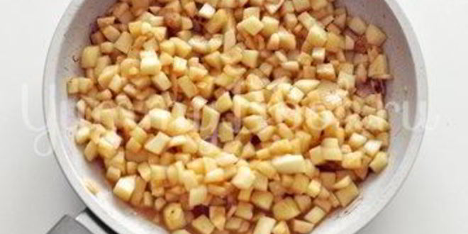 Рецепт слоек с яблоками