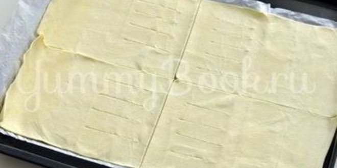 Рецепт слоек с яблоками