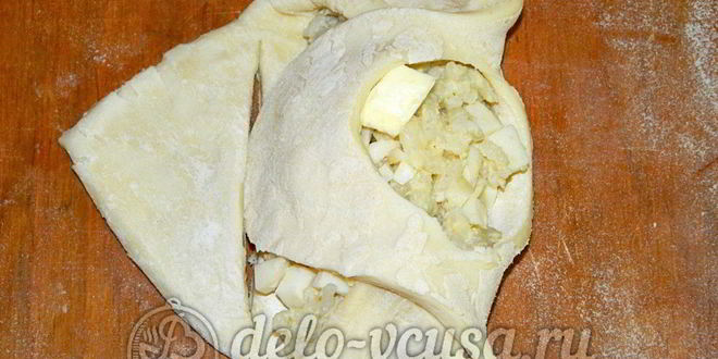 Рецепт слоек с яйцом и рисом