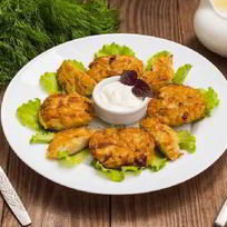 Рецепт Картофельных сырников со сметаной