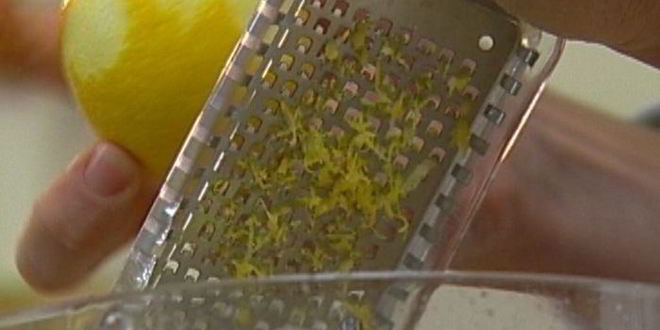 Рецепт лимонного творожника с изюмом