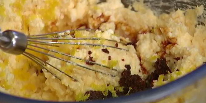 Рецепт лимонного творожника с изюмом