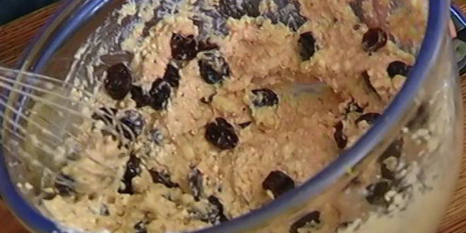 Рецепт лимонного творожника с изюмом