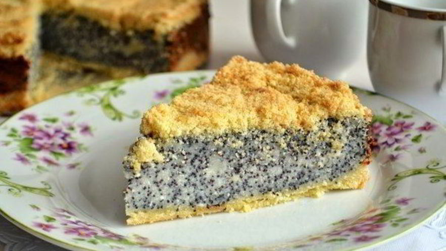 Рецепт немецкого макового творожника