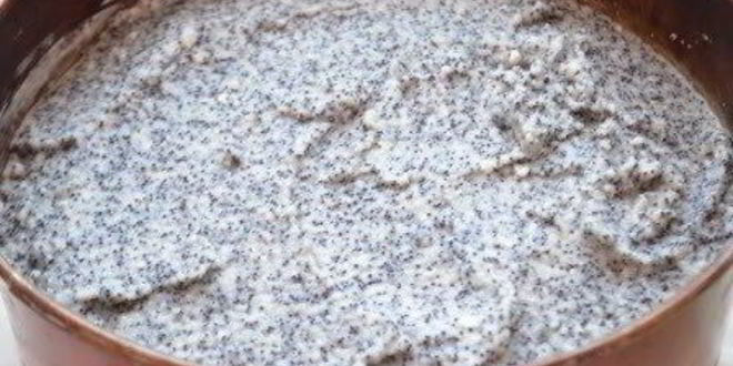 Рецепт немецкого макового творожника