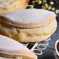 Рецепт Сочников с творогом из песочного теста