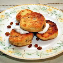 Рецепт Сырников из кислого творога