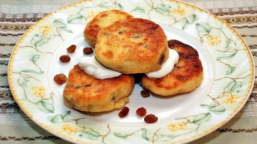 Рецепт сырников из кислого творога