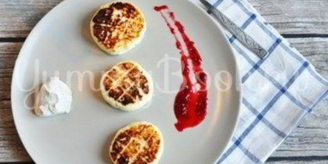 Рецепт сырников с крем-сыром