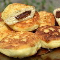 Рецепт Сырников с шоколадом