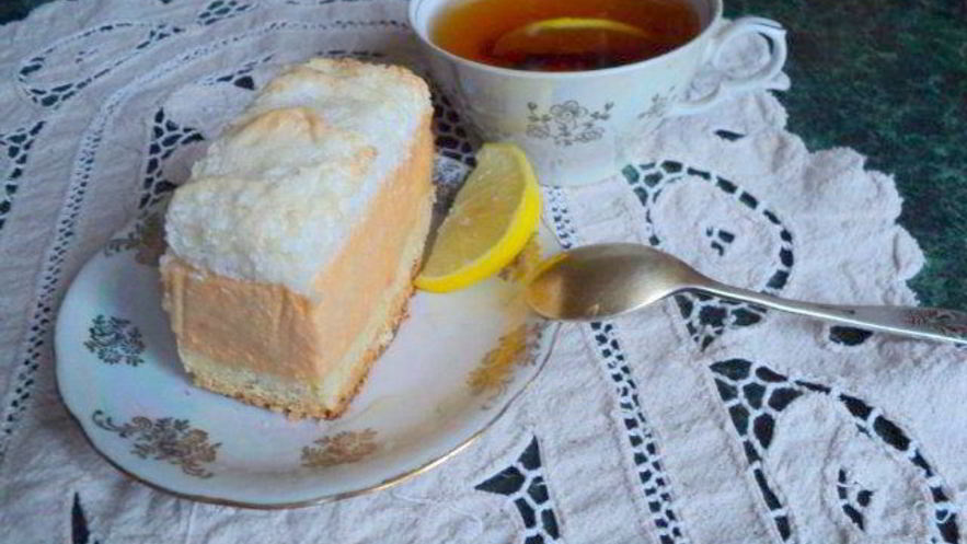 Рецепт творожника с пенкой