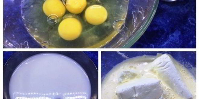 Рецепт творожника с ягодной прослойкой и соленой карамелью