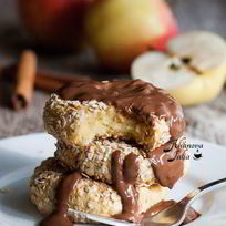 Рецепт Яблочных сырников без муки