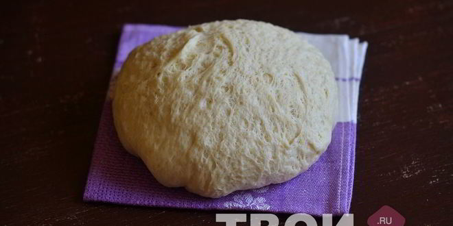 Рецепт дрожжевого теста на кефире