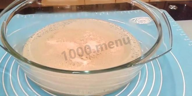 Рецепт пышного теста для пиццы просто