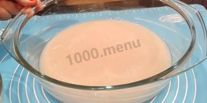 Рецепт пышного теста для пиццы просто