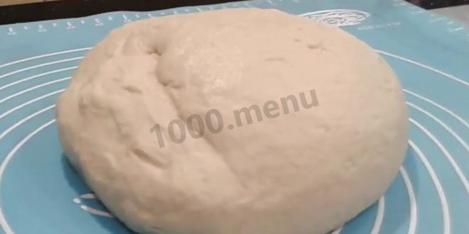 Рецепт пышного теста для пиццы просто