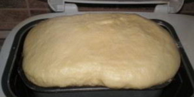 Рецепт сдобного дрожжевого теста в хлебопечке