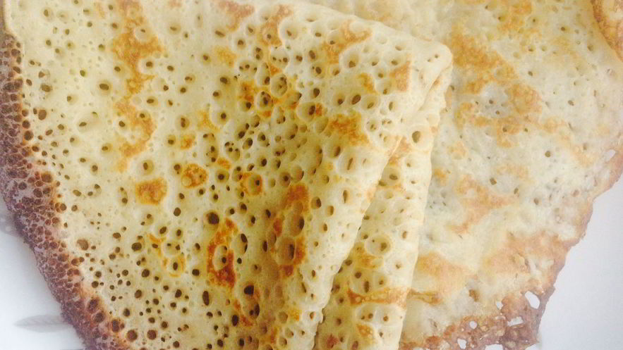 Рецепт теста для блинов на кефире