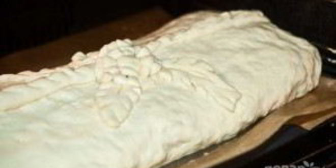 Рецепт теста для мясного пирога