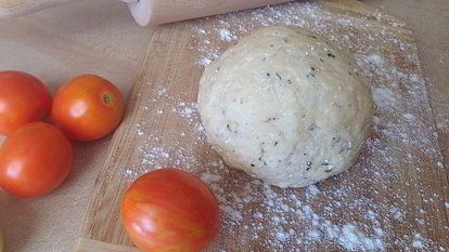 Рецепт Теста для пиццы с творогом