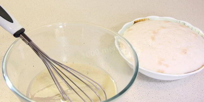 Рецепт теста для ватрушек на сухих дрожжах